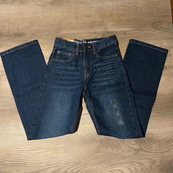 Roebuck & Co Other - Roebuck & Co. boys' slim straight leg jeans 12S